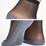 Dames Anti-Slip Sokken | Ademend Katoen & Nylon Mix | Versterkte Teen | 5+5 Gratis