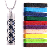 Aroma Hanger Ketting | Geur Sieraad | Roestvrij Staal | 60 cm