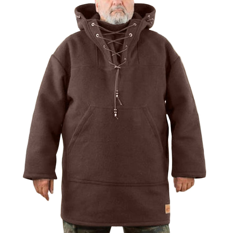 Heren Outdoor Anorak Jas | Stormbestendig | Gebreide Textuur | Winterjack