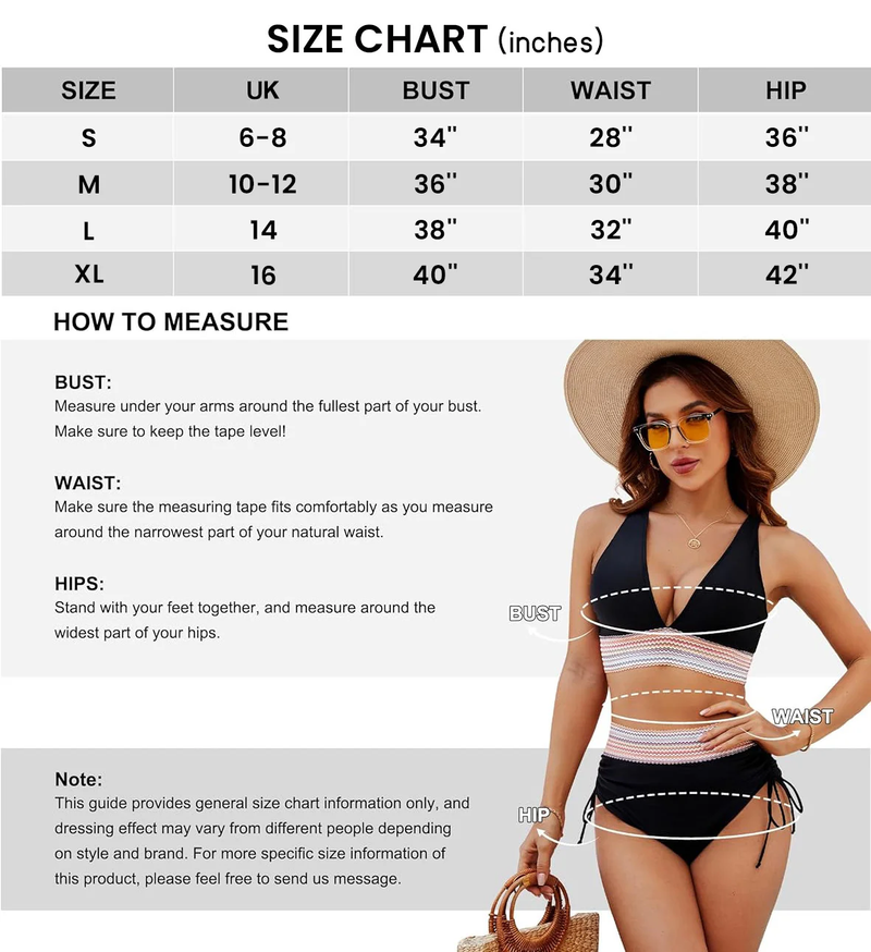 Margaretha™ Bikinisets met Hoge Taille en Buikje