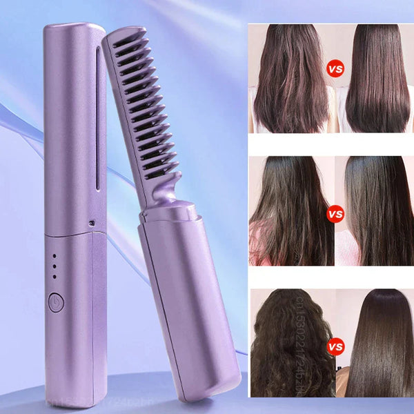 GladdeSculpt™ Glad, Pluisvrij Haar