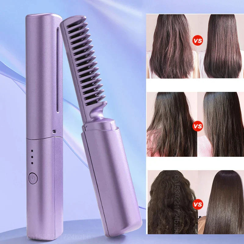 GladdeSculpt™ Glad, Pluisvrij Haar