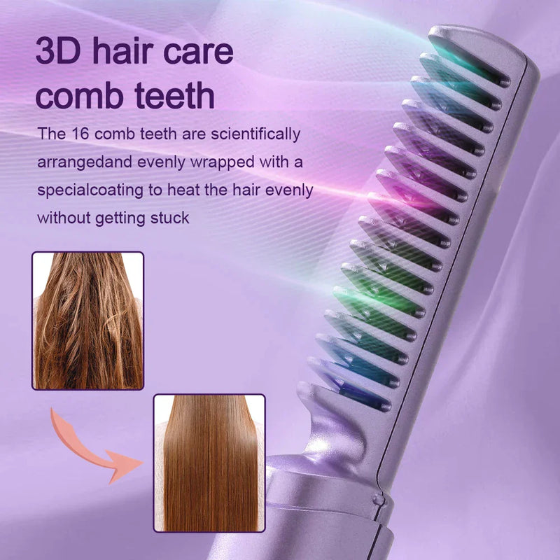 GladdeSculpt™ Glad, Pluisvrij Haar