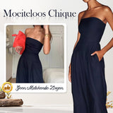 Madeleine™ Mouwloze jumpsuit met zakken
