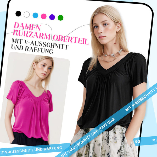 Janelle™ Zachte Gekreukelde Blouse