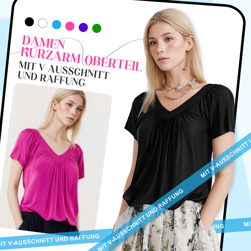 Janelle™ Zachte Gekreukelde Blouse