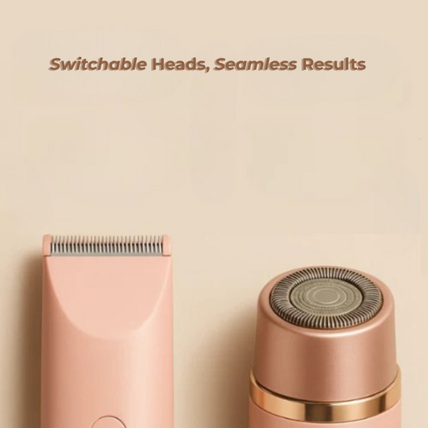 GlansTrim | Elektrische Precisietrimmer | Zachte & Pijnloze Ontharing voor Gezicht en Lichaam