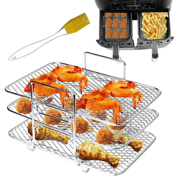 FryRack™ Multi-Laags Kookvermogen
