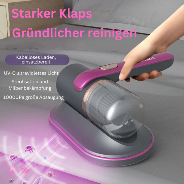 ProVacuum™ Hoogfrequente bedstofzuiger met UV-licht