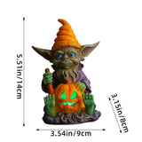 PhantomPumpkin™ 1+1 GRATIS | Halloween-Resin-Statue mit Kürbislampe