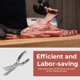 Ribmembranen Verwijderaar | Roestvrij Staal | Ergonomisch Handvat | BBQ & Keukenhulp