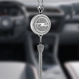 Auto-logo parfumhanger | Kristal & zinklegering | Sprankelende decoratie & cadeau-idee