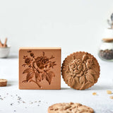 Houten Koekjesvorm | Uitsteker & Stempel | Beukenhout | Diverse Dierenmotieven