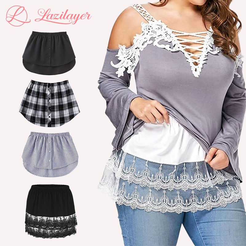 LaziLaag™ Laagshirt Verlenger