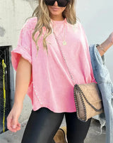 Juliana™ Oversized T-shirt met studs