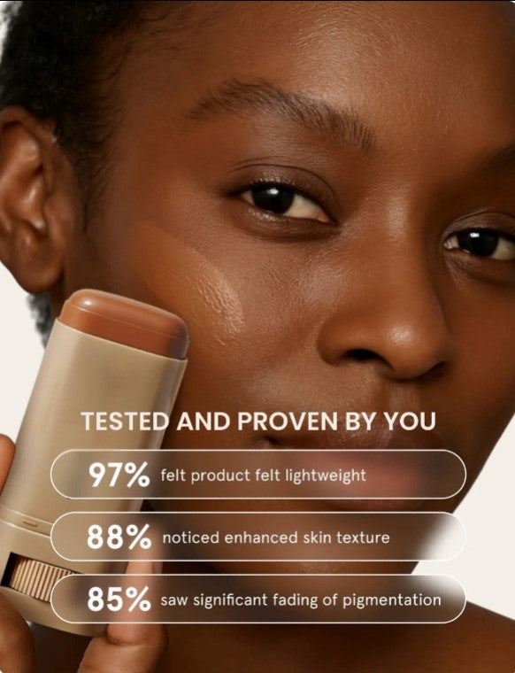 HuidTint™ Getinte Vochtinbrengende Balsem | Glowy Finish | Vegan & Dierproefvrij | Hyaluronzuur