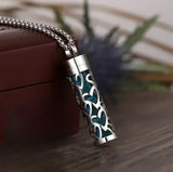 Aroma Hanger Ketting | Geur Sieraad | Roestvrij Staal | 60 cm
