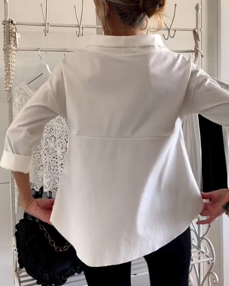 Louisa™ Casual Coltrui Blouse