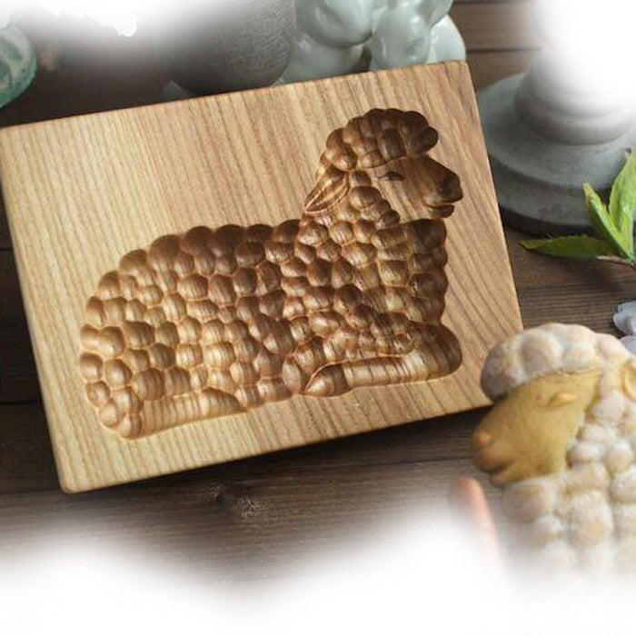 Houten Koekjesvorm | Uitsteker & Stempel | Beukenhout | Diverse Dierenmotieven