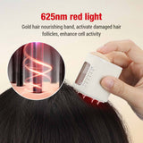 Elektrische Hoofdhuid Massager | Roodlichttherapie & Vibratie | Waterdicht