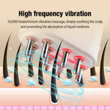 Elektrische Hoofdhuid Massager | Roodlichttherapie & Vibratie | Waterdicht
