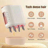 Elektrische Hoofdhuid Massager | Roodlichttherapie & Vibratie | Waterdicht