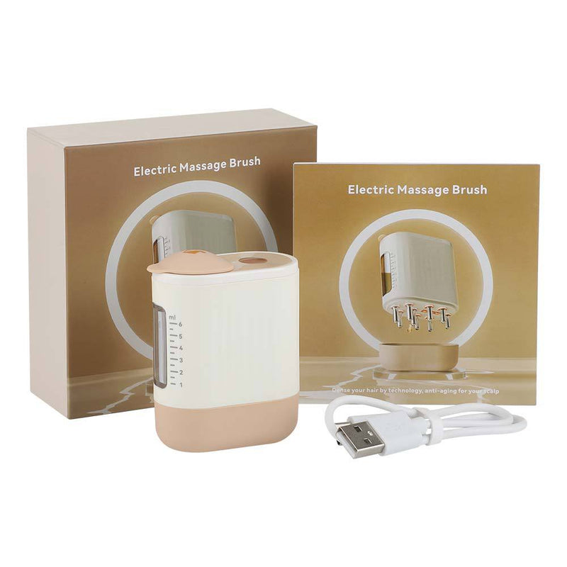 Elektrische Hoofdhuid Massager | Roodlichttherapie & Vibratie | Waterdicht