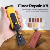 Hout Reparatieset | Laminaat & Meubel Krassen Herstellen | 11 Wasblokjes + Smeltpen