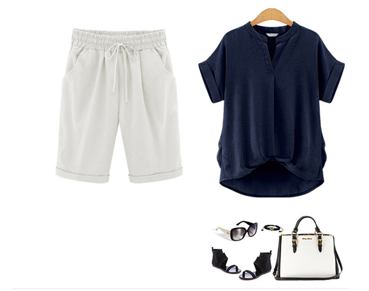 Anna™ Verlies Cropped Shorts