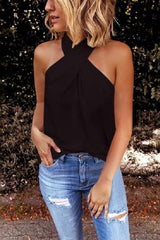 Ariane™ Kriskras Halster Blouse