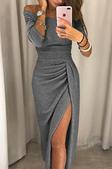 Zorine™ | Elegante, off-the-shoulder Zomerjurk voor stijlvolle vrouwen
