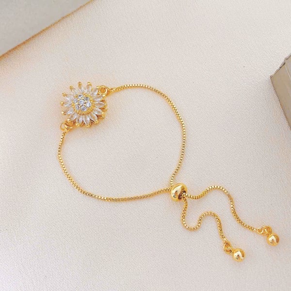 Zonnebloem Armband | Verandert van Kleur | Symbool van Vreugde & Positiviteit
