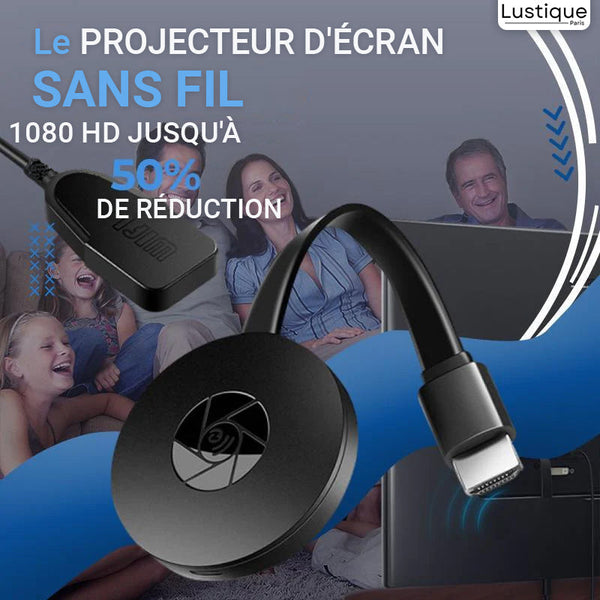 HDMI WiFi Projector | Full HD 1080P | Draadloos Scherm Spiegelen