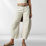 Leticia™ Wijdvallende jeans met wijde pijpen