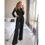 Formele Wrap Jumpsuit voor Vrouwen | Werk
