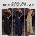 Madeleine™ Mouwloze jumpsuit met zakken