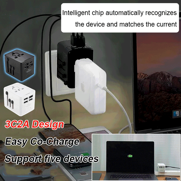 VoltPort™ Reisstroomadapter