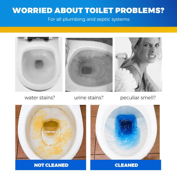 ToiletFresh™ Moeiteloze Spoelreiniger