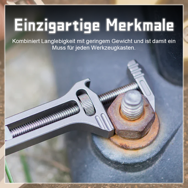 1+1 GRATIS | Compact titanium multigereedschap, de ultieme reisgezel