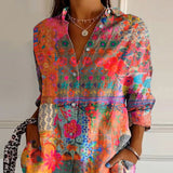 Anna Dames Blouse | Elegante Bloemenprint | Luchtige Pasvorm | Zachte Stof
