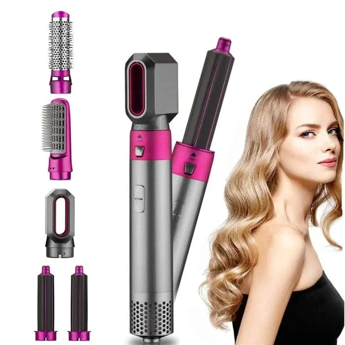 StijlMeester™-5-in-1 Professionele styler voor perfecte looks