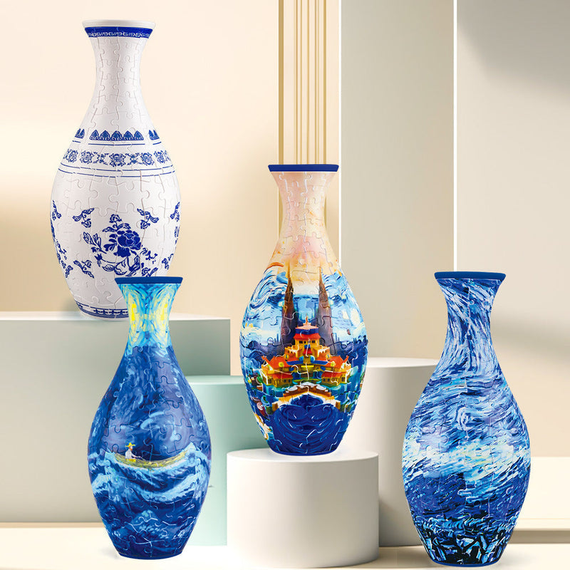 VaasAmbacht™ Creatieve 3D Bloemvaas
