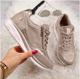 Yulia | Geavanceerde Comfort & Ondersteuning Centraal Rits Sneakers voor Vrouwen