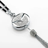 Auto-logo parfumhanger | Kristal & zinklegering | Sprankelende decoratie & cadeau-idee