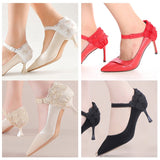 Zoey™ Kanten Hoge Hakken Strap