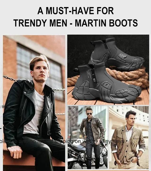 Heren Martin Boots | Waterdicht & Antislip | Duurzaam & Comfortabel