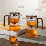 Thee Zetapparaat | Borosilicaatglas | Magnetisch Filtersysteem | 520 ml / 720 ml