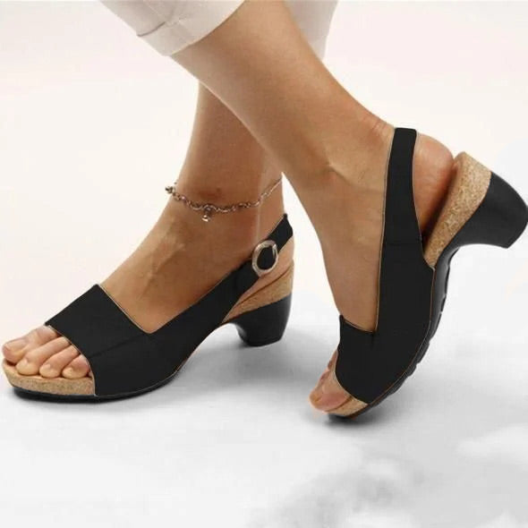 Alice™ Comfortabele sandalen met lage hak