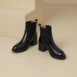 Britsestijl™ Elegante Stretch Martin Boots in Slanke Pasvorm