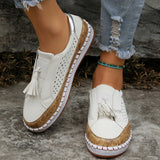 Tasselina™ – Stijlvolle dames-loafers met decoratieve kwasten